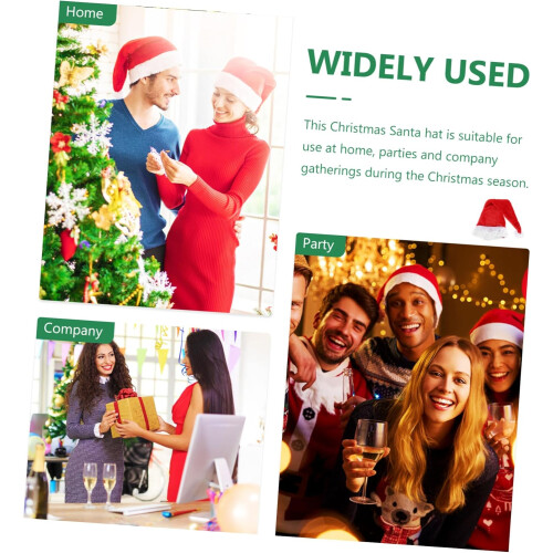 Weihnachtsmannmütze, doppellagige, verdickte Weihnachtsmütze 2