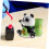Panda Μπαμπού Κεφαλή Τρίψιμο Κουτί Οργάνωσης Νυχιών με Βαρέλι Αποθήκευσης 6