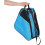 Roller Skates Bag with Three-Layer Storage Blue Semi-mesh Material Multi-Compartment Roller Backpack 3