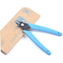 Alças de remoção de jóias de unhas Alças de arte de unhas de metal Ferramenta de manicure profissional azul
