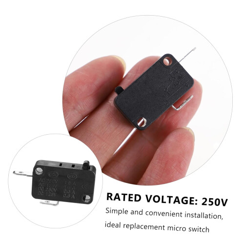 Interrupteur de fin de course compact ABS, normalement fermé, 2 broches SPDT, 16 A, 250 V 1