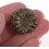 10Pcs Pure Copper Retro Daisy Snap Button Set with Base, Alloy Fasteners Clasp 2
