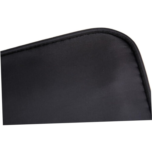 Toiletry Bag Makeup Storage Case Travel Pouch Polyester Black Easy Access Outside Pocket 2