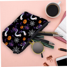 Kosmetiktasche, tragbare Aufbewahrungstasche, Reiseclutch für Kosmetikartikel, Digitaldruckdesign
