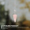 DIY Hexagonal Pendulum Crystal Stone Agate Pendant with Cone Shape for Divination and Neck Decoration 8