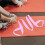Verstelbare yogamatriem, roze, draagbare opbergband 7