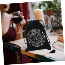 10 Stück Tarotkartenbeutel mit Kordelzug zur Aufbewahrung von Tarotkarten, Schmuck und anderen Gegenständen