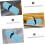 Portable Toothbrush Storage Case Toothpaste Container Travel Toothbrush Holder Sky Blue 6