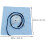 Saxophone Cleaning Cloth Precision Weaving Design Cotton Fiber Material Nylon Wire Convenient Pull through Tool 2