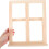 Student Easel Adjustable Wood Painting Easel Khaki Thick Solid Wood Tabletop Design Foldable Four 1