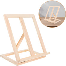Studentstaffeli justerbart trestaffeli kaki tykt heltre bordplate design sammenleggbart fire