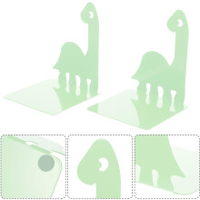 Suport de carte cu dinozaur, drăguț suport de carte metalic, raft de birou pentru băieți și fete, suport de carte pentru studiu