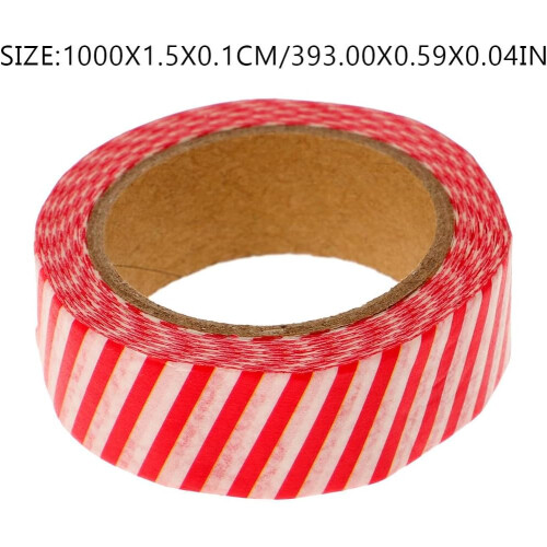 10 rouleaux de ruban adhésif décoratif sur le thème de Noël 1