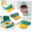 Cotton Sun Visor Hat Adjustable Green Fruit Embroidered Breathable Baseball Cap 4