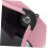 Stilig rosa solskjermhatt med reflekterende linse, PC-materiale for utendørsreiser 5
