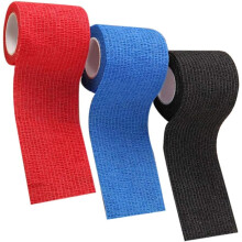 Kompressionsbinden, 3er-Pack, 5 cm x 4,5 m, selbstklebendes, elastisches Sporttape