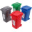 4Pcs Mini Desktop Trash Bin with Lid Set – Small Desk Garbage Can Organizer for Office 1