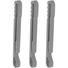3er-Set Karabinerhaken aus Titan für Schlüsselanhänger mit Metallfeder
