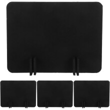 Lot de 4 panneaux de séparation en feutre pour bureau, pour étudiants et fournitures scolaires.