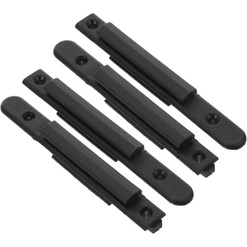 4Pcs Retractable Barrier Buckle Clips for Crowd Control Stanchions Extendable Traffic Barrier Strap Locks