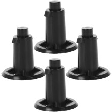 Lot de 4 pieds de nivellement universels en plastique pour plateaux de pesée, accessoires de remplacement pour plateaux de balance stables