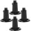 2pcs Plastic Thread Spool Holder Stand for Sewing Machine Rotatable Spool Holder Organizer Detachable Thread 1