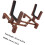 Violin Stand Violin Rack Lightweight Foldable Abs Coffee Performance Holder for Professionals and Students 2