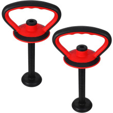 2 jeux de poignées de kettlebell réglables avec base et accessoires d'écrou