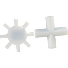 Lot de 2 agitateurs magnétiques pour laboratoire, tiges de mélange pratiques pour une utilisation en laboratoire.