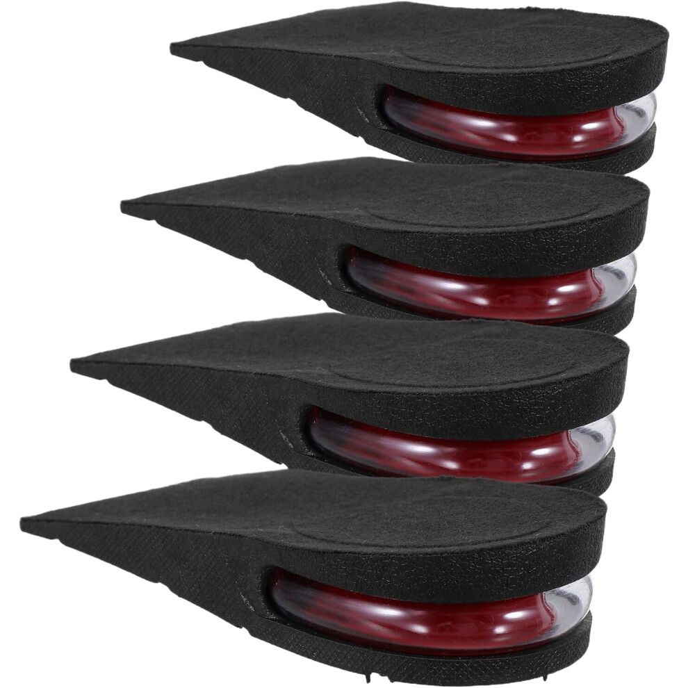 Hkhbjs 2Pairs Invisible Height-Increasing Insoles For Men Plastic Cushioning Rise