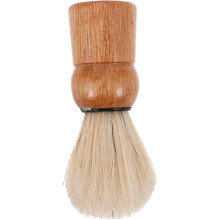 Bartbürste aus Holz, Gesichtsschaum-Rasierbürste für Männer, für den täglichen Gebrauch und ergonomischen Griff