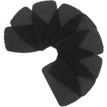 Lot de 10 patchs de réparation de talons de chaussures auto-adhésifs noirs avec coussinets en maille