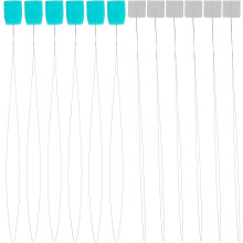 20 Stück lange Nadeleinfädler für Punch Needles, Sticknadeln, Einfädelwerkzeug