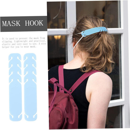 2 stk. badehetter for voksne, silikon, badehette og snorkelutstyr, unisex design, elastisk passform 1