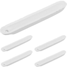 Lot de 5 creusets pour la fusion de l'or, destinés à la fabrication de bijoux et à une utilisation en laboratoire.