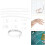 Kit de mesure de taille de bague avec cordon élastique et baguier ajustable pour la fabrication de bijoux 7