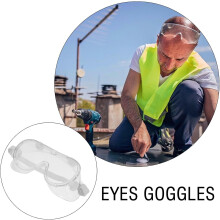 Skyddsglasögon för män Vindtäta Dammtäta Imfria Slagskyddande Labb- och Industriskyddsglasögon
