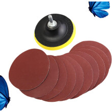 10pcs Mesh Sandpaper Kit Grinding Rod Polishing Sandpapers for Home Store Use Round Sanding Set