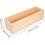 4Pcs DIY Handmade Soap Mold Set Rectangular Flexible Soap Loaf Mold with Wooden Box 2