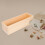 4Pcs DIY Handmade Soap Mold Set Rectangular Flexible Soap Loaf Mold with Wooden Box 6