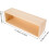 4Pcs DIY Handmade Soap Mold Set Rectangular Flexible Soap Loaf Mold with Wooden Box 8