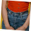 Justerbart midjebelte uten spenne, svart elastisk stretchbelte for gutter og jenter, unisex 4