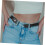 Justerbart midjebelte uten spenne, svart elastisk stretchbelte for gutter og jenter, unisex 7