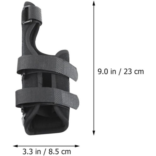 Thumb Splint Left Hand and Wrist Brace with Breathable Fabric, Extended Support 1