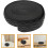 Zwarte antislip gebreide elastische band 20 mm x 5 meter, zeer elastische naaiband 8