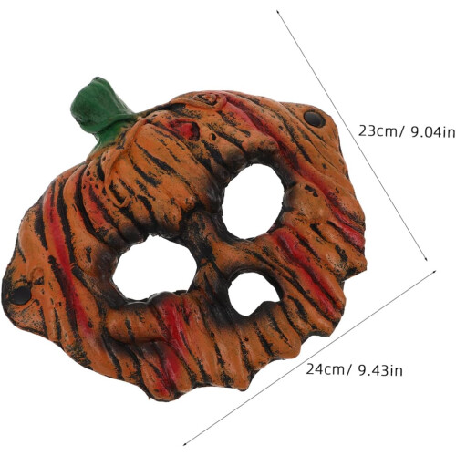 Μάσκα τρόμου για το Halloween Τρομακτική μάσκα κολοκύθας Μοναδικό Cosplay Prop 1