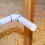 PVC-rørendeplugg laget av solid PVC for dreneringssystemer og stålrør egnet 7