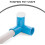 PVC-rørendeplugg laget av solid PVC for dreneringssystemer og stålrør egnet 8