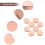 10pcs round Iron Challenge Coins with Smooth Surface and Hooks Suitable 4