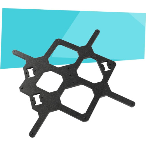 Πλάκα στήριξης θερμής κλίνης Prusa Printer Y- Σετ σφιγκτήρων Lmuu, βουρτσισμένο ανοδιωμένο 1